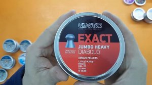 Тест пневматических пуль в калибре 5,5, часть 1