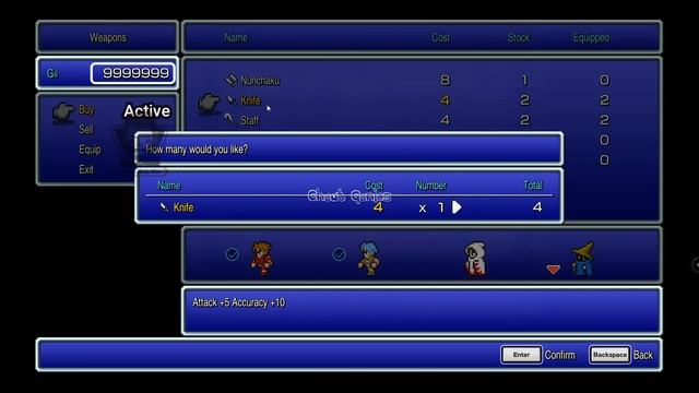 Final Fantasy I | II | III | IV | V | VI - Pixel Remaster Cheats смотреть онлайн