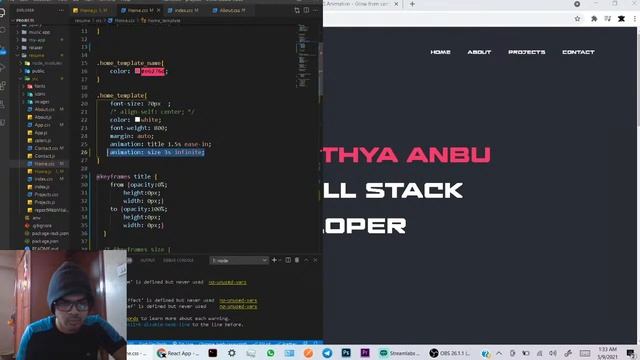 ? Adding animations and deploying React Web App using Netlify смотреть онлайн
