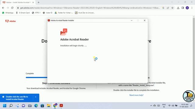 How To Download & Install Adobe Acrobat Reader On Windows 10 | {Hindi} смотреть онлайн