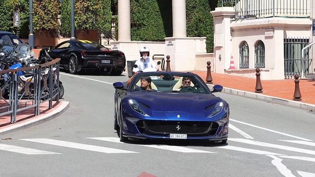 x6 Ferrari 812 GTS - Accelerations, Cruising and Overview! смотреть онлайн