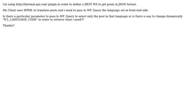 Wordpress: How to get posts in different language from WPML Plugin? смотреть онлайн