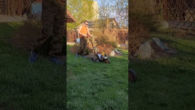 Бензиновый скарификатор своими руками. смотреть онлайн