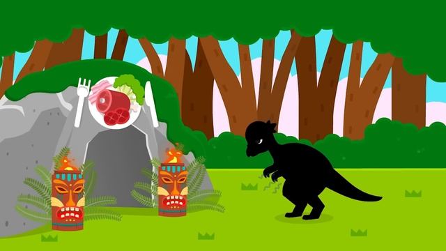 Carnivorous Dinosaur Vs Herbivorous Dinosaur | What Do Dinosaurs Eat? | Drawing | T Rex | NINIkids