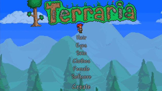 Terraria - Female character (update 1.1) смотреть онлайн