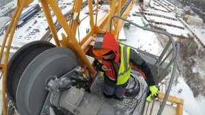 Блог крановщика| Ремонт башенного крана| Potain MDT 178