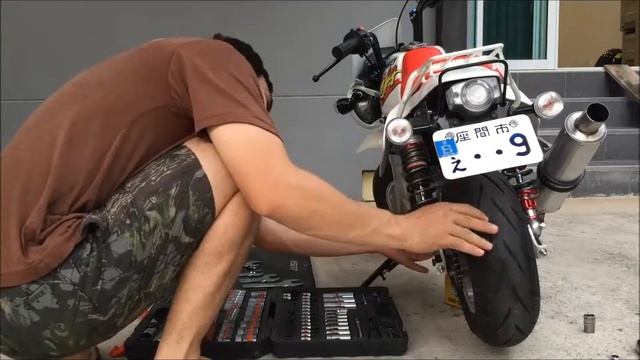 honda baja Set up chains смотреть онлайн