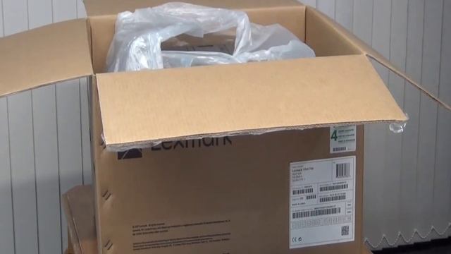 Setting Up Lexmark Printer CS417DN Part One смотреть онлайн