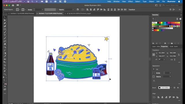 ما هو الـ(expand) في برنامج الالستريتور؟ لماذا نستخدمه؟ why we use expand in adobe illustrator? смотреть онлайн