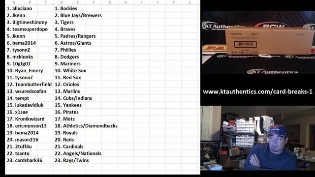 KTAuthentics - 2014 Topps Finest Baseball 8 box case break #1 - Random смотреть онлайн