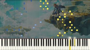 The Legend of Zelda: Tears of the Kingdom Trailer Theme - Piano Cover | Sheet Music [4K]