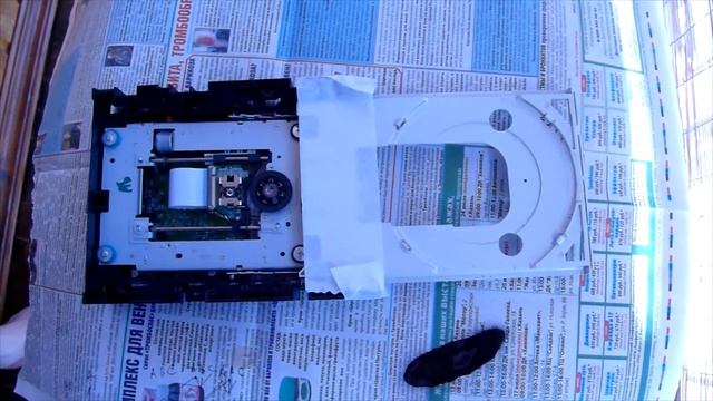 Как покрасить DVD от пк в чёрный цвет. смотреть онлайн