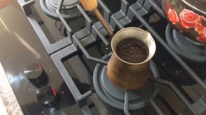 КОФЕ в турке☕️Мой утренний кофе с молоком?