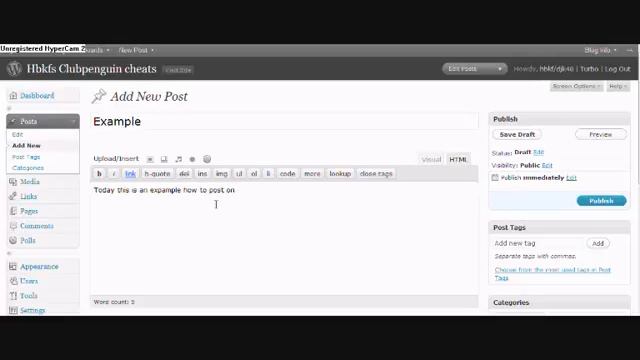 Example how 2 post on wordpress com смотреть онлайн
