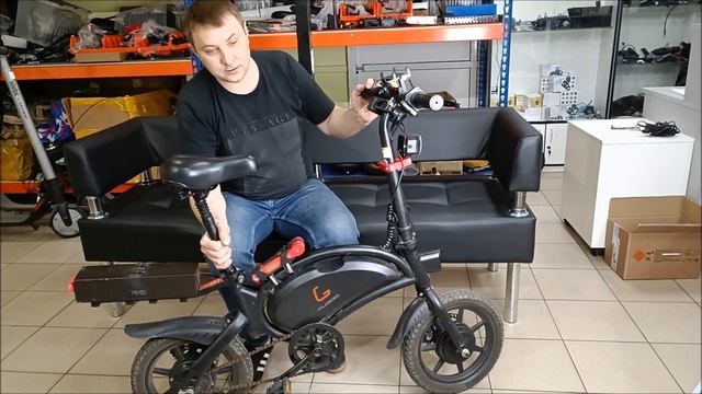 Электровелосипед Kugoo V1 полный привод доп акб доп свет смотреть онлайн