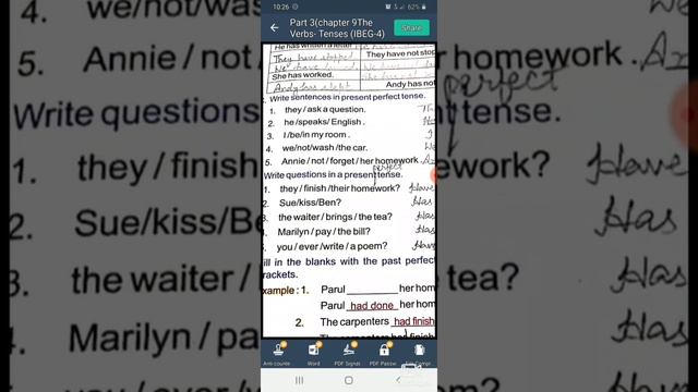 Part 3 Chapter 9 The verbs - TENSES смотреть онлайн