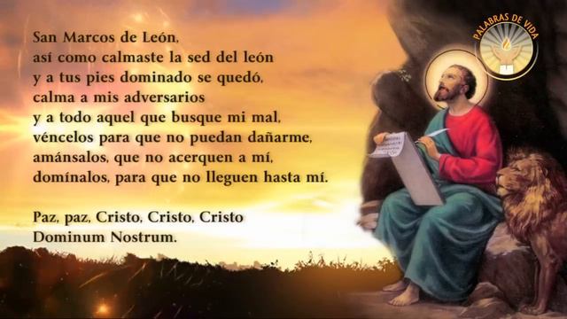 ORACION A SAN MARCOS DE LEON PARA VENCER A TUS ENEMIGOS смотреть онлайн