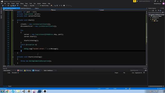 Unity 5 Multiplayer Chat Server - Unity 3D[Tutorial][C#] смотреть онлайн
