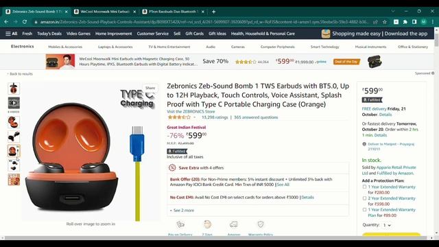 Top 3 Earbuds Under 600 rupees in Diwali Sale 2022 смотреть онлайн