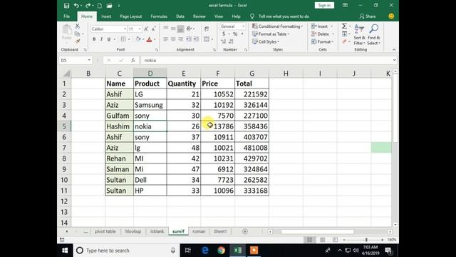 Basic Excel shortcut || Row Column Cell || insert delete смотреть онлайн