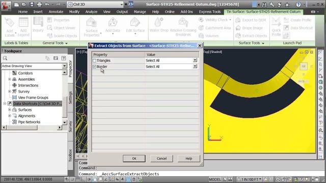Civil 3D - Fixing Surface Holes