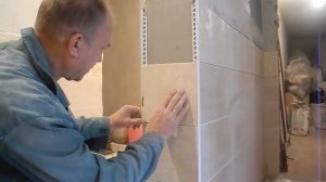 Облицовка двойных откосов плиткой