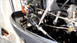 регулировка лодочного мотора