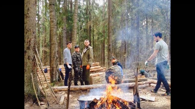 Участие студентов в мероприятиях по восстановлению партизанской стоянки им. А.Е. Кравцова смотреть онлайн