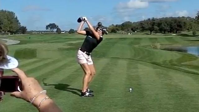 Brittany Lang Golf Swing смотреть онлайн
