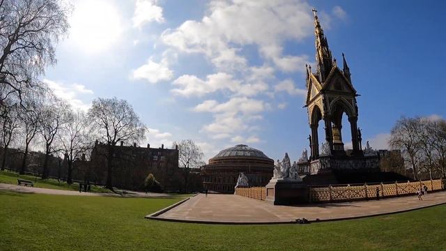 LONDON WALK | Hyde Park, The Albert Memorial, Kensington Palace spring ☀️ (2021) with history bits смотреть онлайн