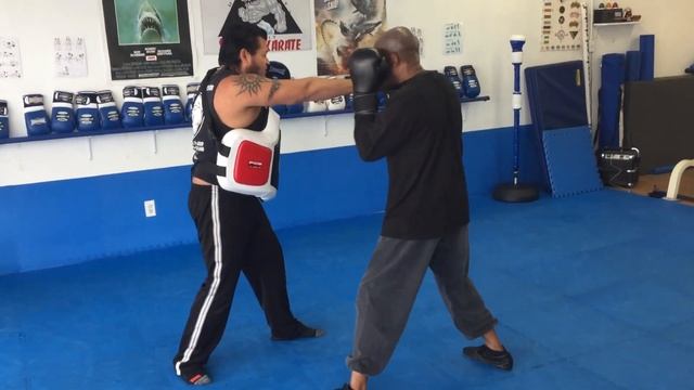Shark karate striking drill смотреть онлайн