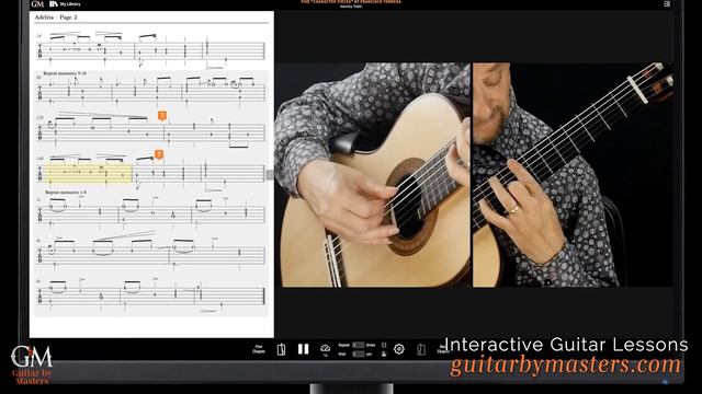 William Kanengiser plays Adelita by Francisco Tárrega | Guitar by Masters смотреть онлайн