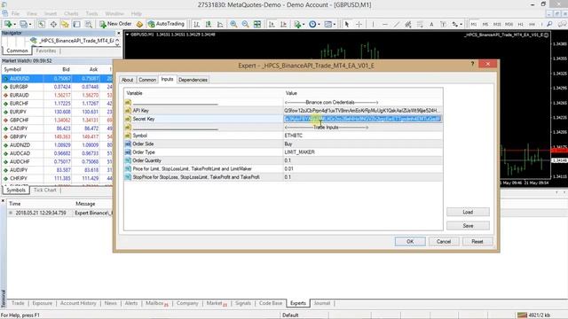 Binance EA смотреть онлайн