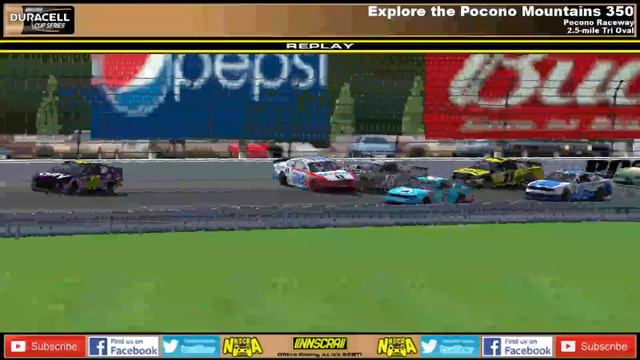 //NNSCRA// S4 Duracell Cup Series - Race 24 (Pocono) смотреть онлайн