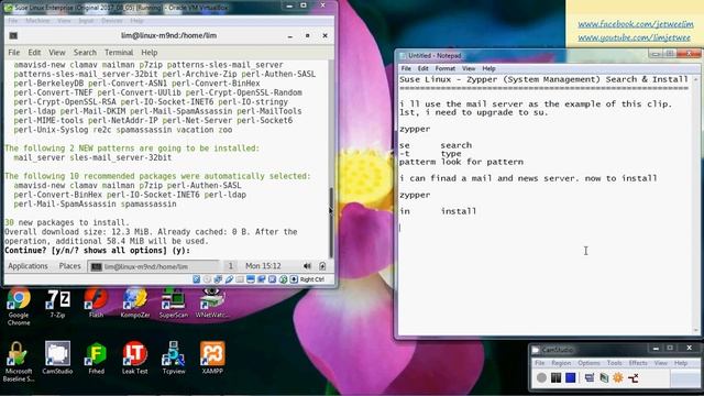 Suse Linux - Zypper (System Management) Search And Install Mail And News Server смотреть онлайн