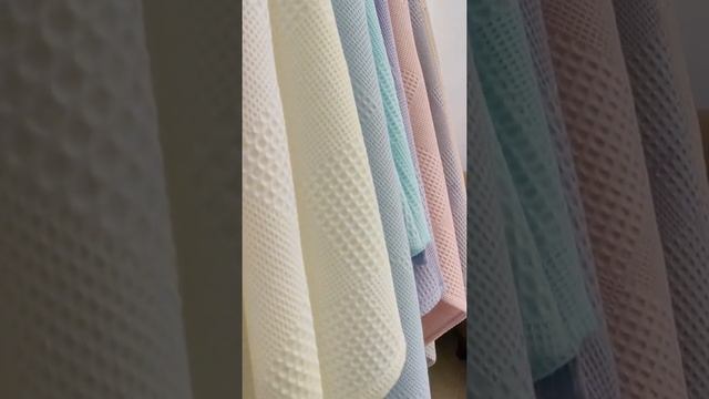 Детское вафельное полотенце с уголком