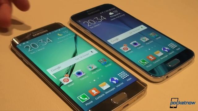 Samsung Galaxy S6 Hands-On: "Metals Will Flow" | Pocketnow смотреть онлайн