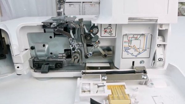 Оверлок COMFORT | Чистка и смазка