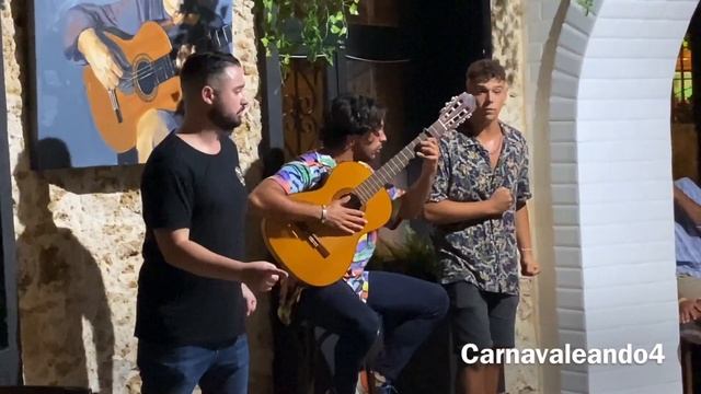 Rubén Vallejo, Juan Blanco y Andrés Cruz (Pasodoble Con una guitarra) - Calesa By Pepe El Caja смотреть онлайн