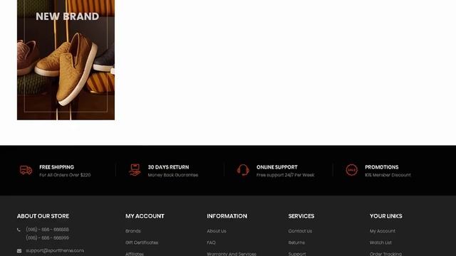 Sport - Multipurpose eCommerce OpenCart 3 Theme | Themeforest Download смотреть онлайн