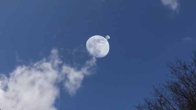 Падение астеройда на Луну смотреть онлайн