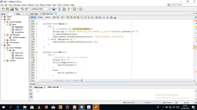 JDBC CRUD ( Edit Delete ) Pada Java Netbens ( Modul7 ) смотреть онлайн
