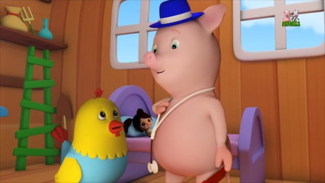 humpty dumpty sat on a wall | nursery rhymes Farmees | kids songs | baby rhymes by Farmees смотреть онлайн