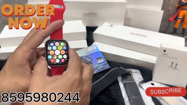 Hk9 Pro Smartwatch | Smartwatch Hk9 Pro | Watch 9 | Hk9 Pro Smartwatch Series 8 | Hk9 Pro Amoled