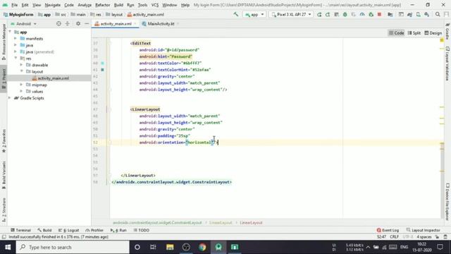 How to Make a password login Form Application In Android Studio using Kotlin For Absolute Beginners смотреть онлайн