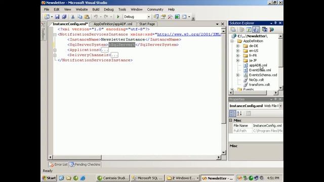 Designing Microsoft SQL Server 2005 Server-Side Solutions: Notification Services смотреть онлайн