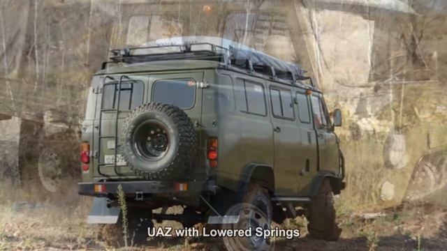 #1630. UAZ with Lowered Springs [RUSSIAN AUTO TUNING] смотреть онлайн