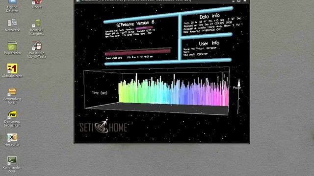 Contributing to the SETI@home project - - The coolest ReactOS image for VirtualBox - ever. смотреть онлайн