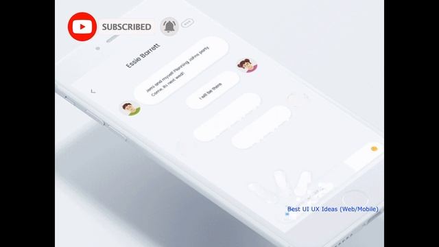 #Chat #Animation chat #micro-interaction Mobile app Idea Best #UI #UX #Design #Idea - Web and Mobil смотреть онлайн