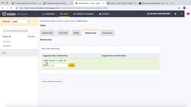 3.2 Create object relationship смотреть онлайн
